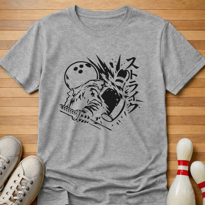 Japanese Strike T-Shirt Gift For Bowlers