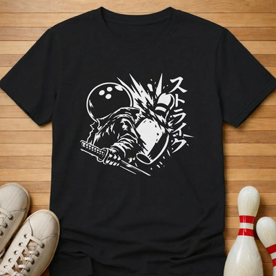 Japanese Strike T-Shirt Gift For Bowlers