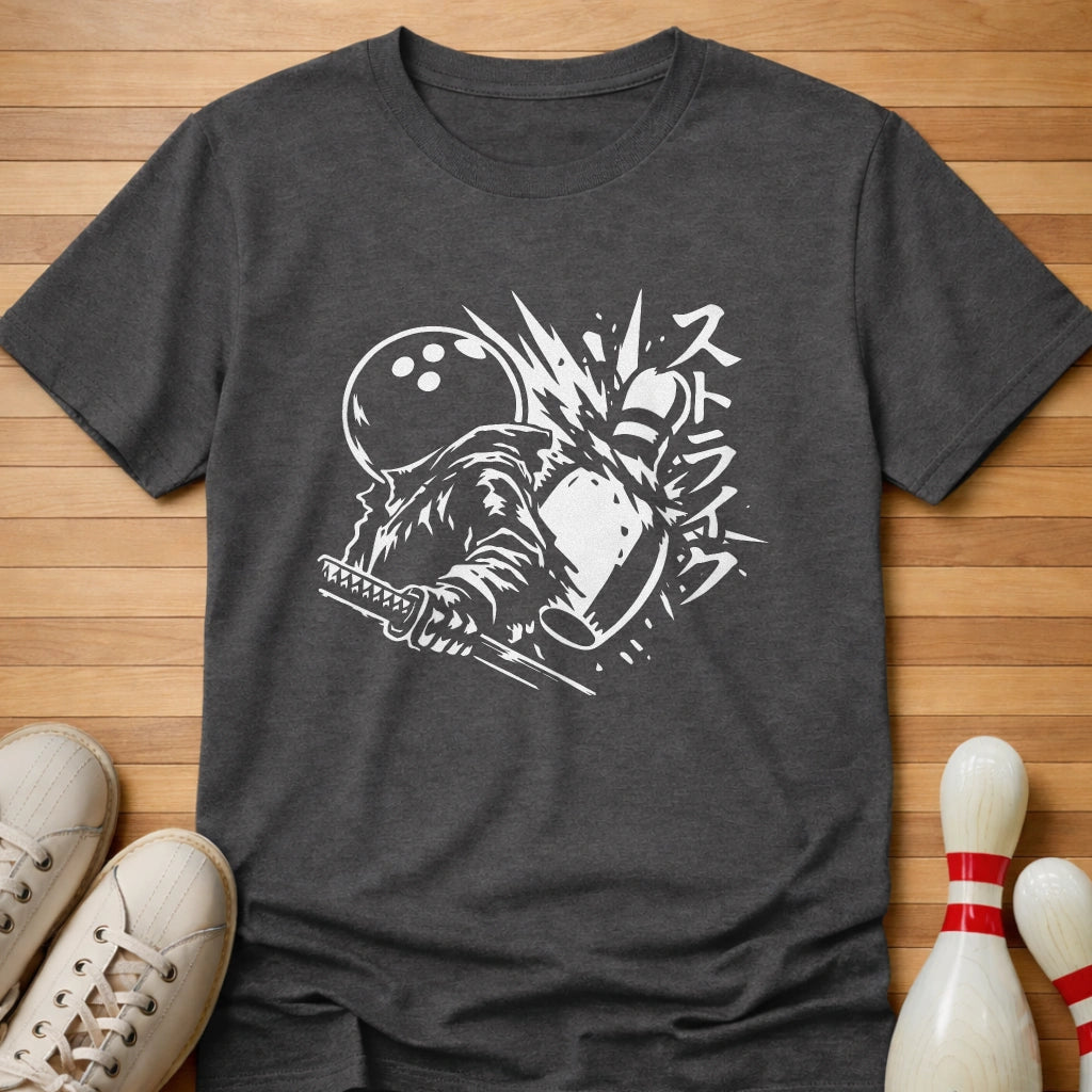 Japanese Strike T-Shirt Gift For Bowlers