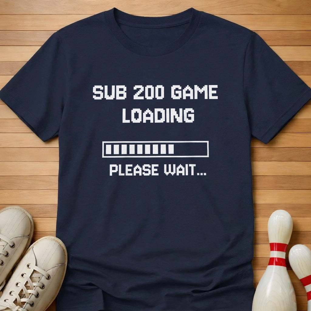 Sub 200 T-Shirt Gift For Bowlers