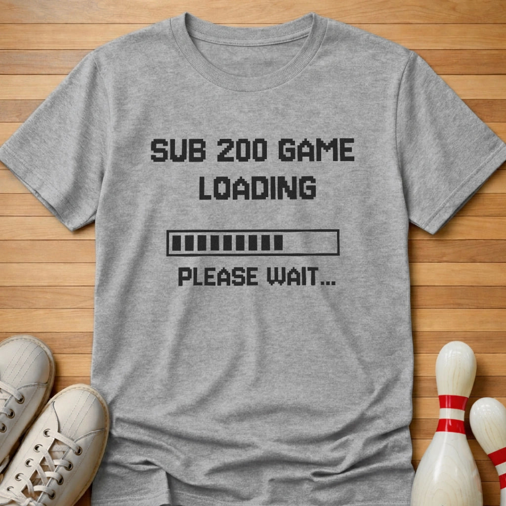 Sub 200 T-Shirt Gift For Bowlers