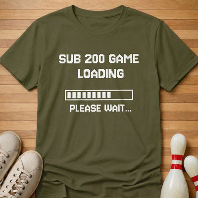 Sub 200 T-Shirt Gift For Bowlers