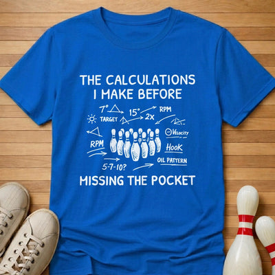 Before I Miss The Pocket T-Shirt Gift For Bowlers