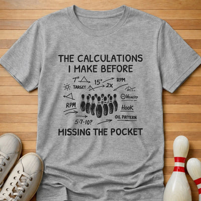 Before I Miss The Pocket T-Shirt Gift For Bowlers