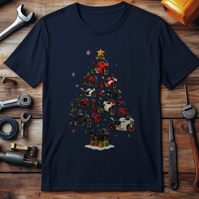 SUPER BIKE CHRISTMAS TREE T Shirt US Gift For Biker