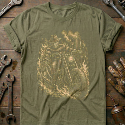 Clawed Scene Motorcycle T-Shirt Gift For Biker