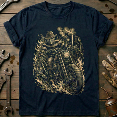 Clawed Scene Motorcycle T-Shirt Gift For Biker
