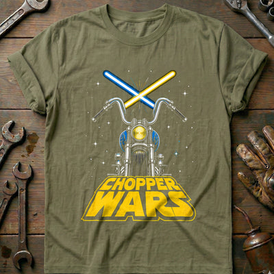 Chopper Wars Motorcycle T-Shirt Gift For Biker