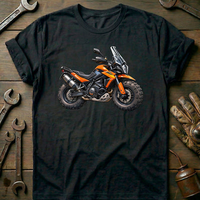 Adventure Side Toonstyle Motorcycle T-Shirt GC Gift For Biker