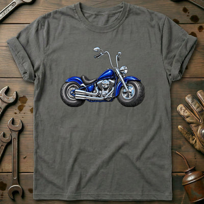 Cruiser Side Toonstyle Motorcycle T-Shirt GC Gift For Biker