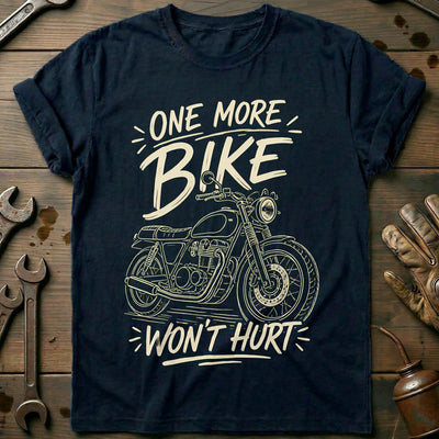 Cream Lineart Motorcycle T-Shirt GC Gift For Biker