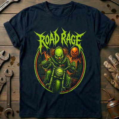 Clown Metal Motorcycle T-Shirt GC Gift For Biker