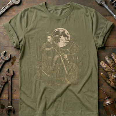 Coverall Scene Motorcycle T-Shirt AU Gift For Biker