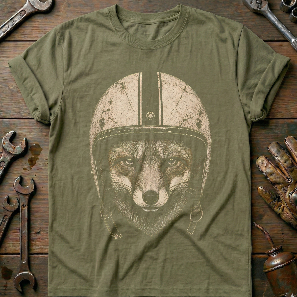 Fox Helmet Motorcycle T-Shirt AU Gift For Biker