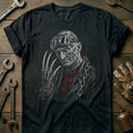 Clawed Etched Motorcycle T-Shirt GC Gift For Biker