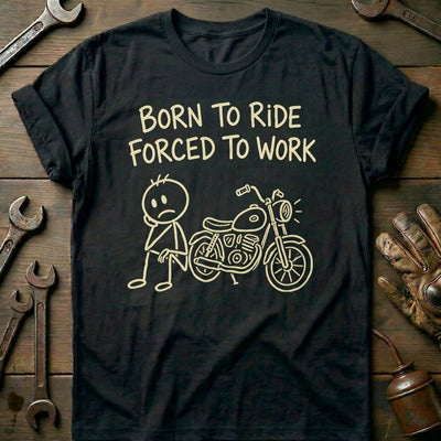 Born to Ride Motorcycle T-Shirt US Gift For Biker
