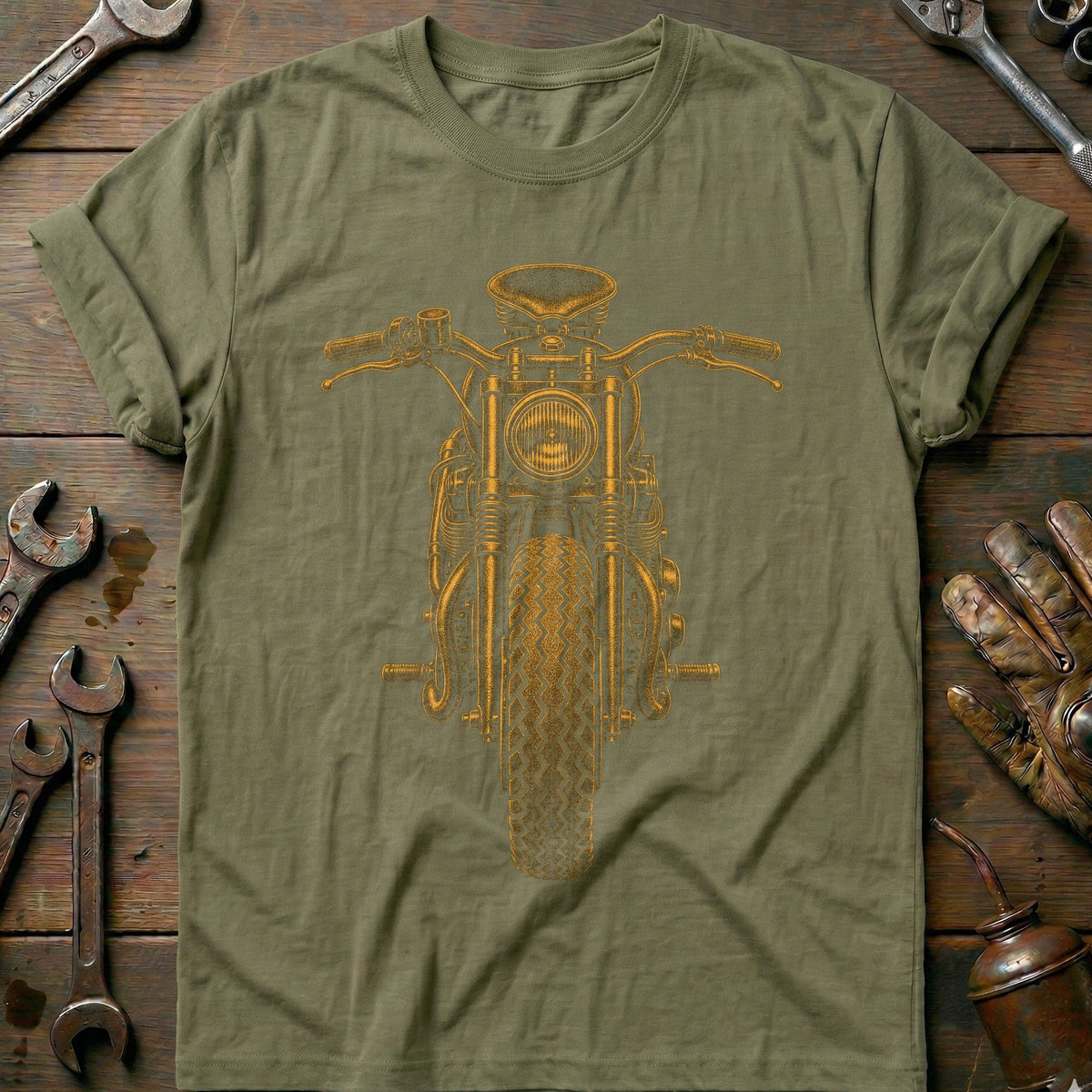 Bobber Motorcycle T-Shirt Gift For Biker