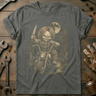Doll Scene Motorcycle T-Shirt Gift For Biker