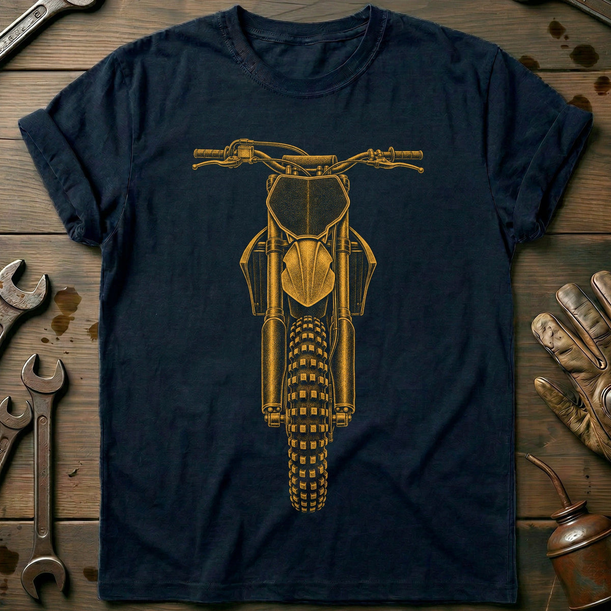 Dirtbike Motorcycle T-Shirt Gift For Biker