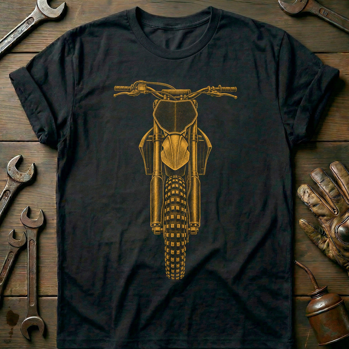 Dirtbike Motorcycle T-Shirt Gift For Biker