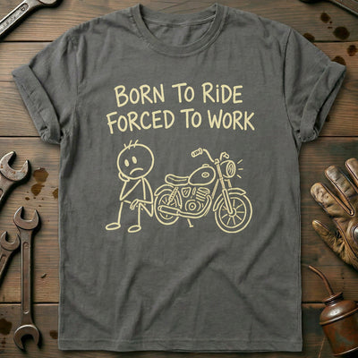 Born to Ride Motorcycle T-Shirt Gift For Biker