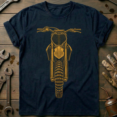 Dirtbike Motorcycle T-Shirt US Gift For Biker
