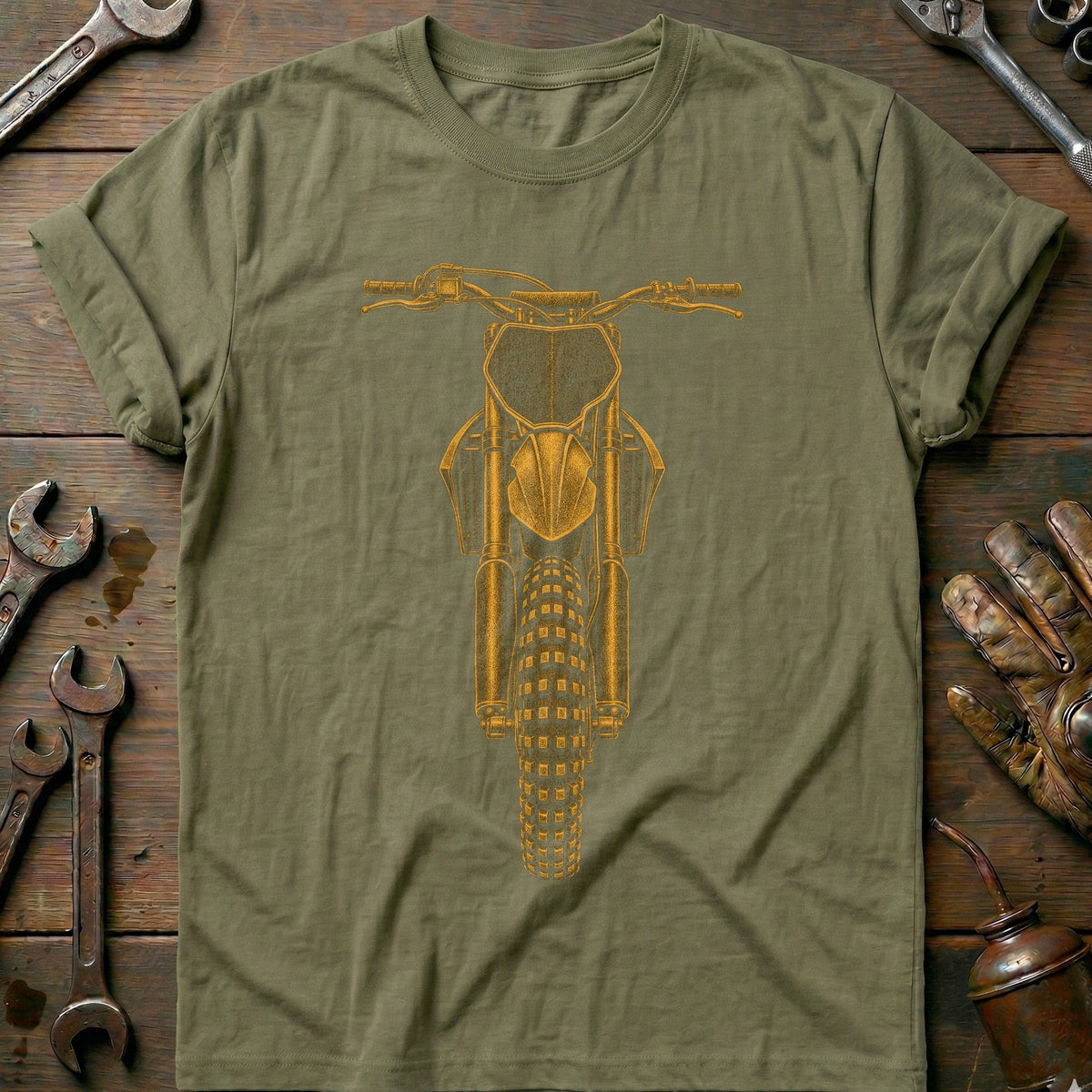Dirtbike Motorcycle T-Shirt US Gift For Biker