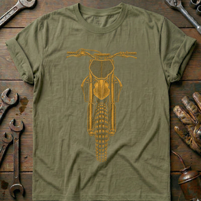 Dirtbike Motorcycle T-Shirt US Gift For Biker