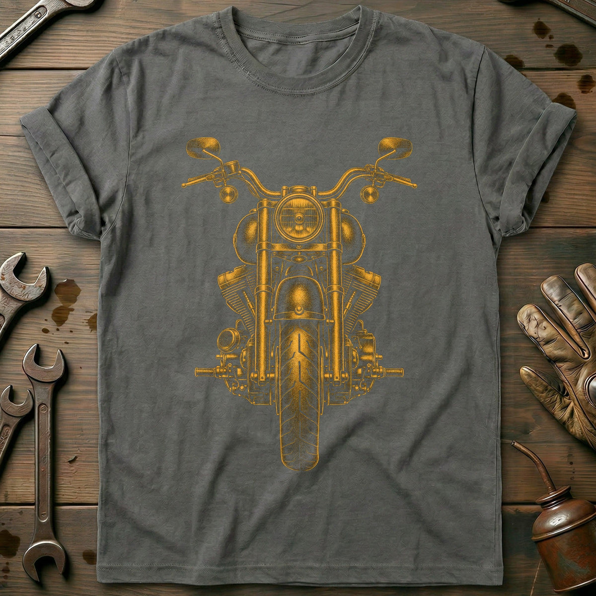 Cruiser Motorcycle T-Shirt AU Gift For Biker
