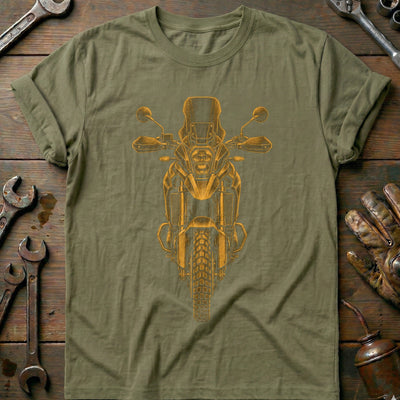 Adventure Motorcycle T-Shirt EU Gift For Biker