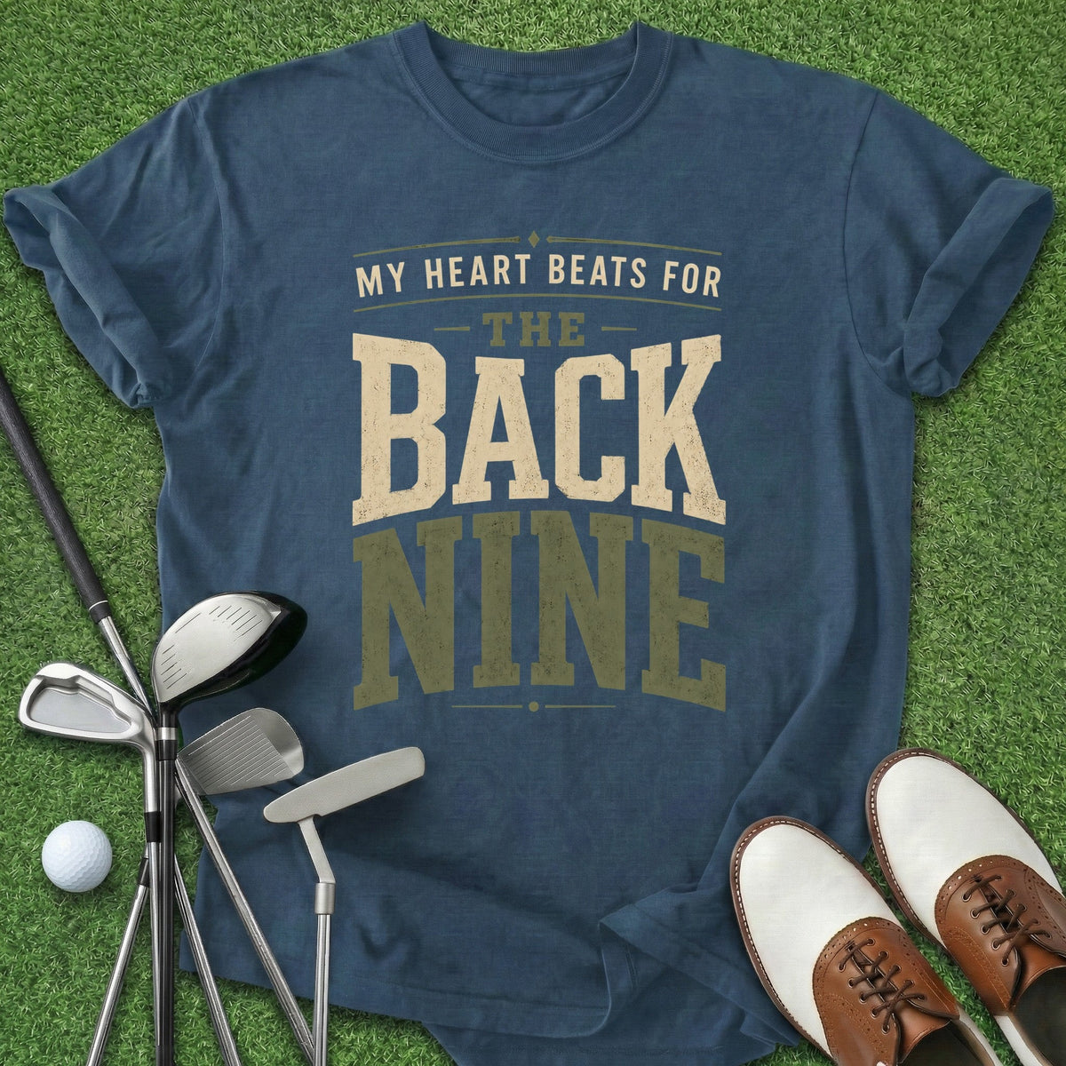 Back Nine T-Shirt Gift For Golfer