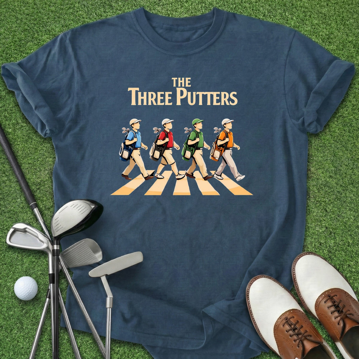 The Three Putters T-Shirt Gift For Golfer