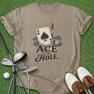 Lucky Ace T-Shirt Gift For Golfer