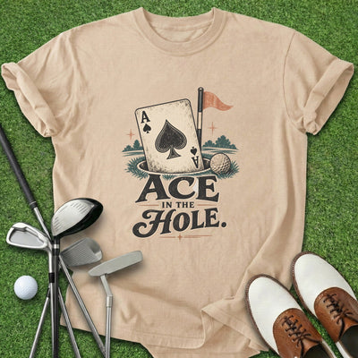 Lucky Ace T-Shirt Gift For Golfer