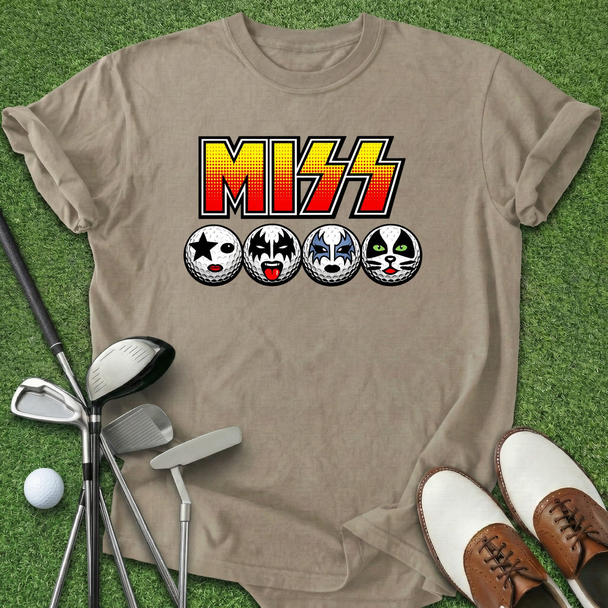Miss Golf T-Shirt Gift For Golfer