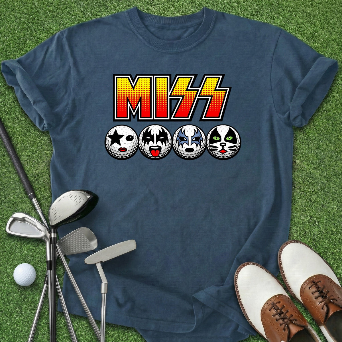 Miss Golf T-Shirt Gift For Golfer