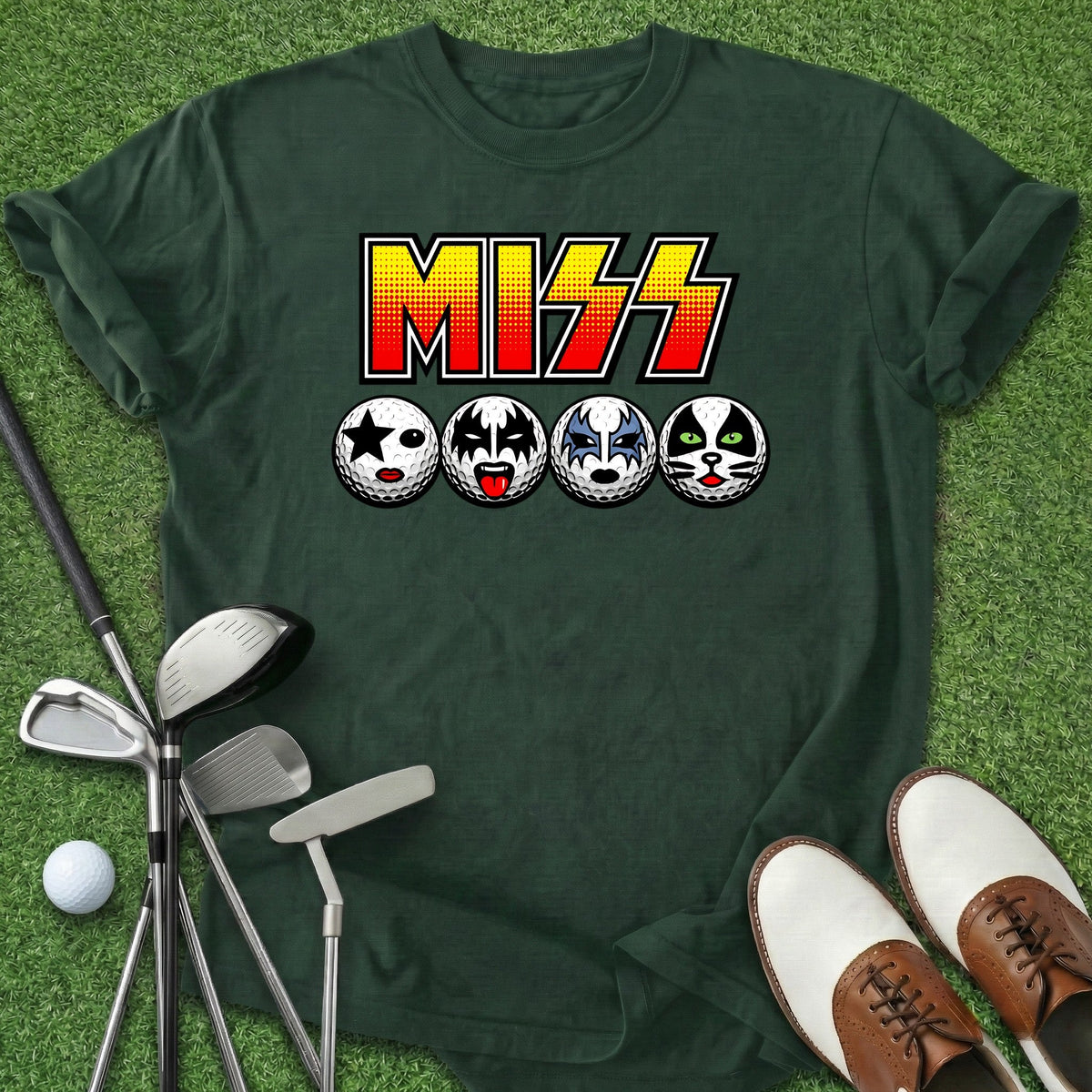 Miss Golf T-Shirt Gift For Golfer