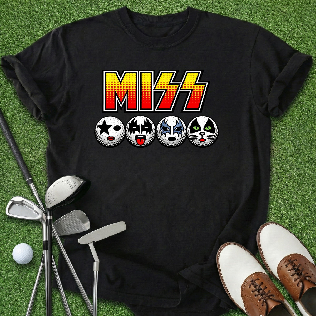 Miss Golf T-Shirt Gift For Golfer