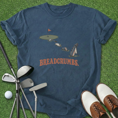 Breadcrumbs T-Shirt Gift For Golfer