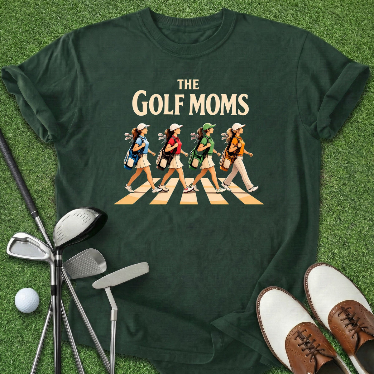 The Golf Moms T-Shirt Gift For Golfer