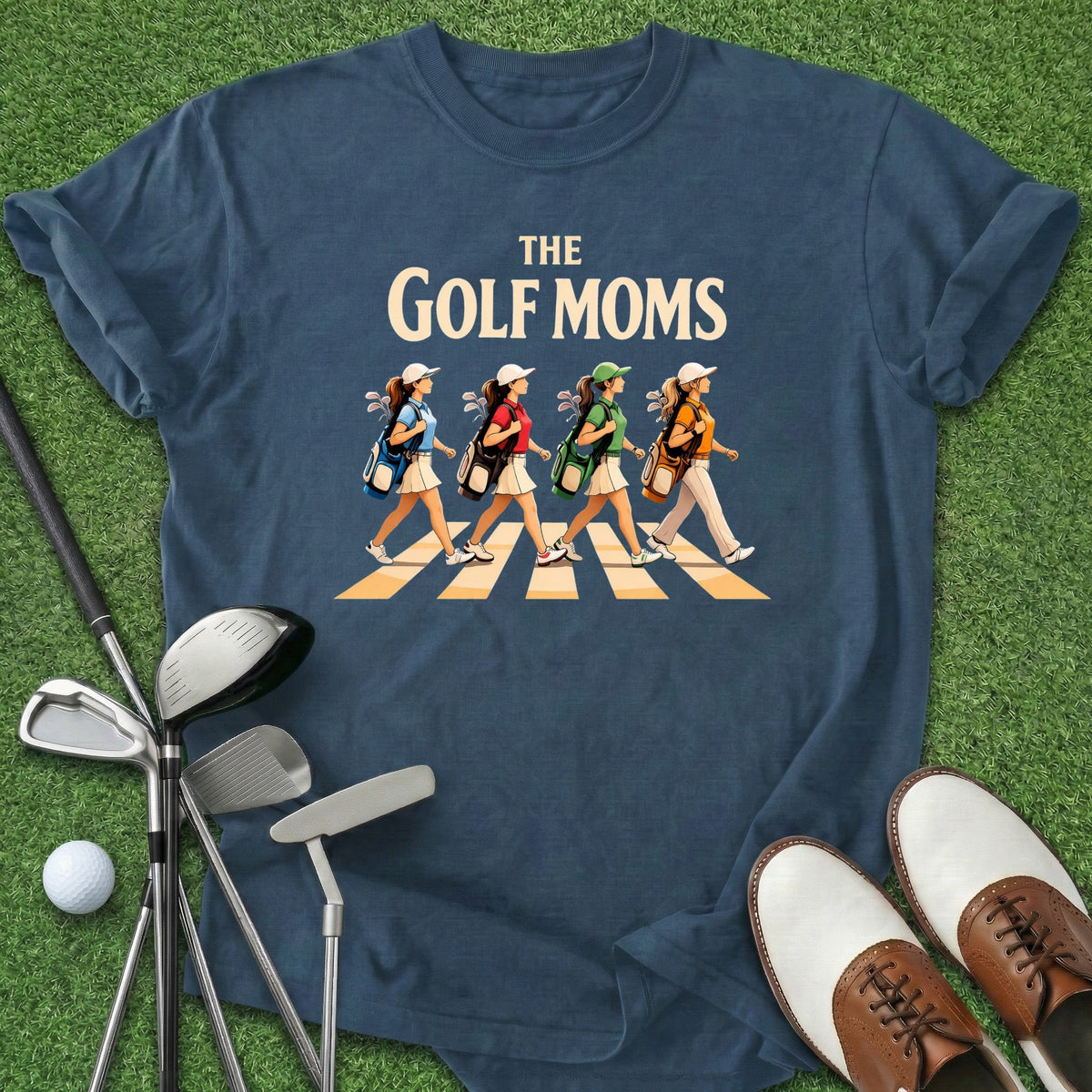 The Golf Moms T-Shirt Gift For Golfer