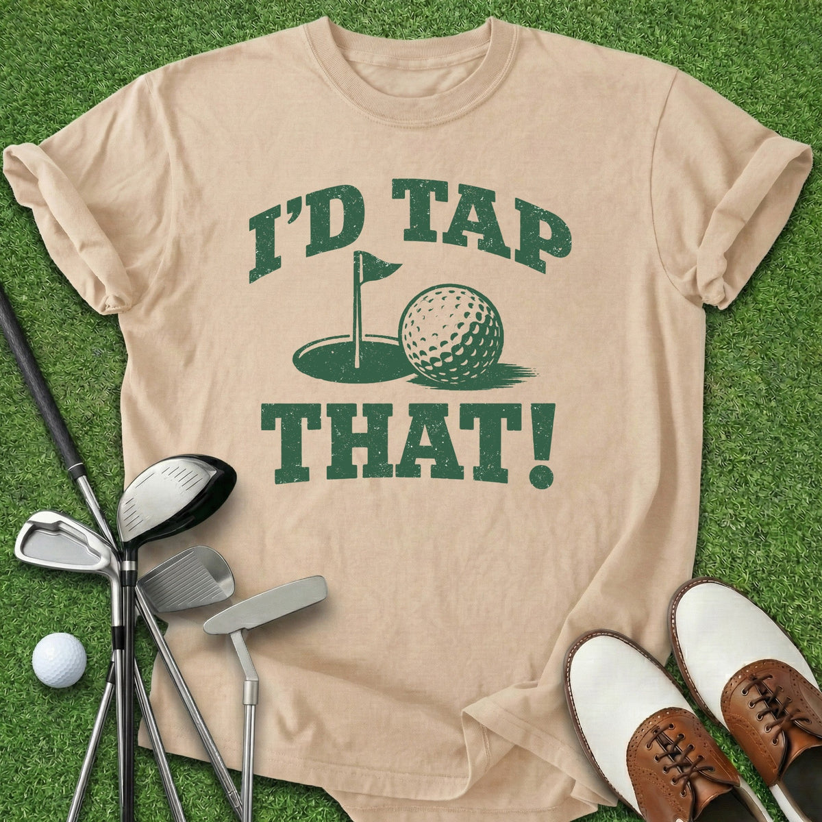 Tap That T-Shirt Gift For Golfer
