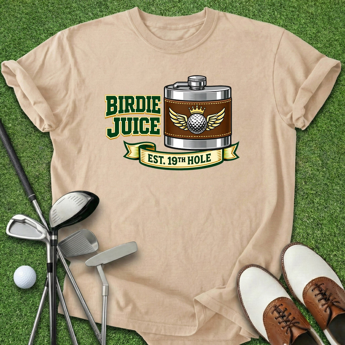 Birdie Juice T-Shirt Gift For Golfer