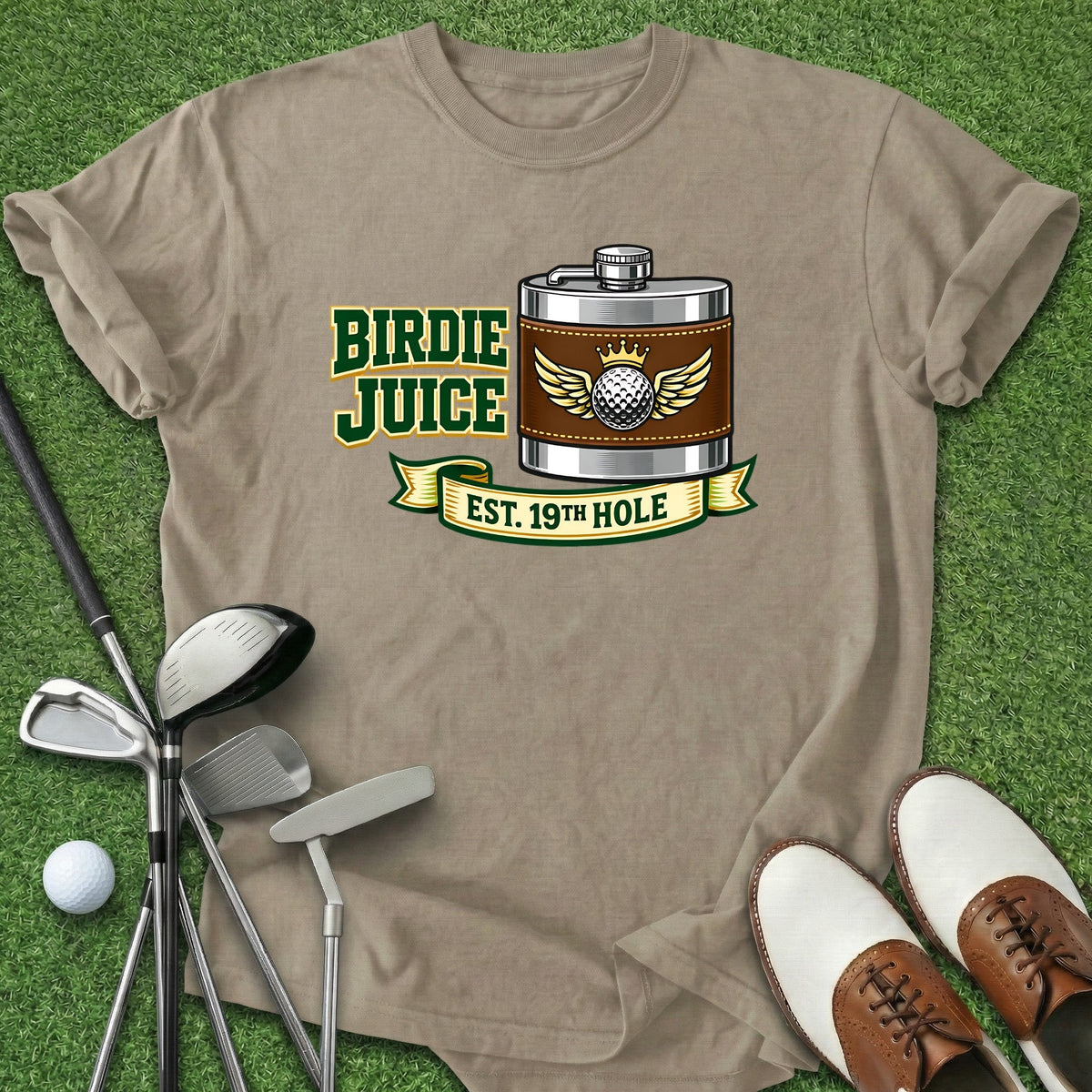 Birdie Juice T-Shirt Gift For Golfer
