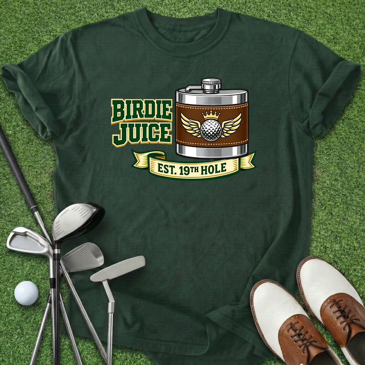 Birdie Juice T-Shirt Gift For Golfer