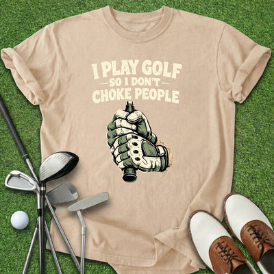 Don't Choke T-Shirt Gift For Golfer