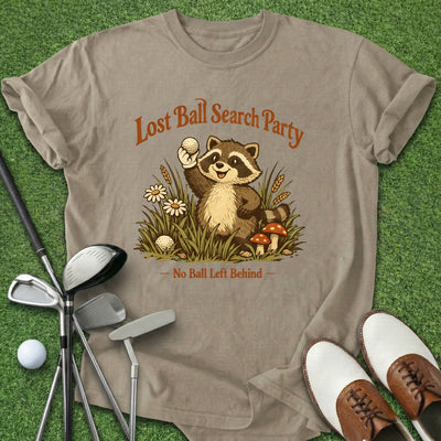 Search Party T-Shirt Gift For Golfer