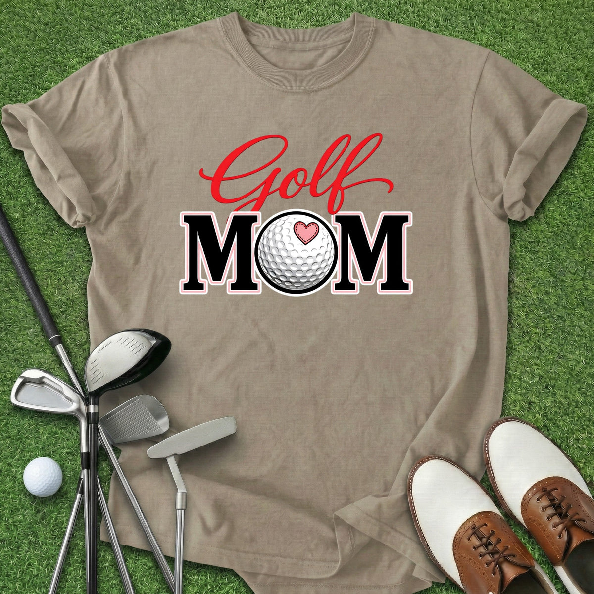 Golf Mom T-Shirt Gift For Golfer