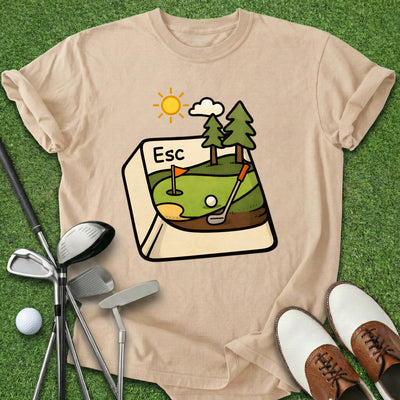 Golf Escape T-Shirt Gift For Golfer