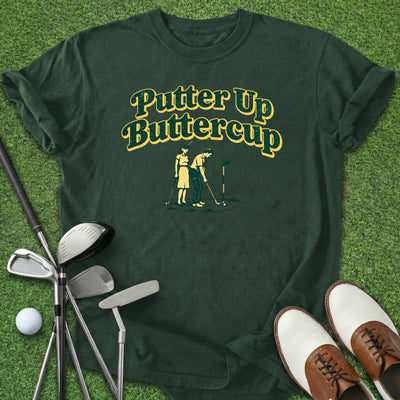 Putter Up T-Shirt Gift For Golfer
